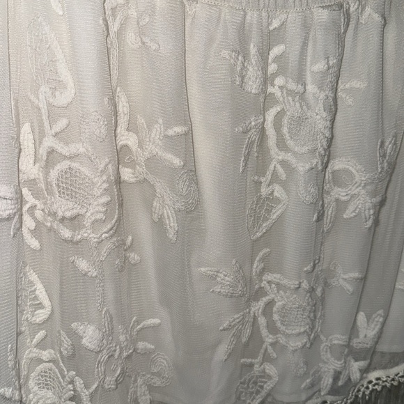 Ralph Lauren fringe tassels lace skirt - Picture 3 of 3